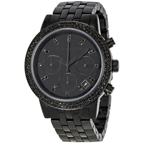 michael kors blackout watch|Michael Kors watches all black.